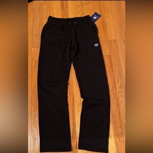 New with tags Black Champion Sweatpants size xs